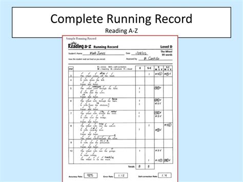 a to z runner|tc running records a z.